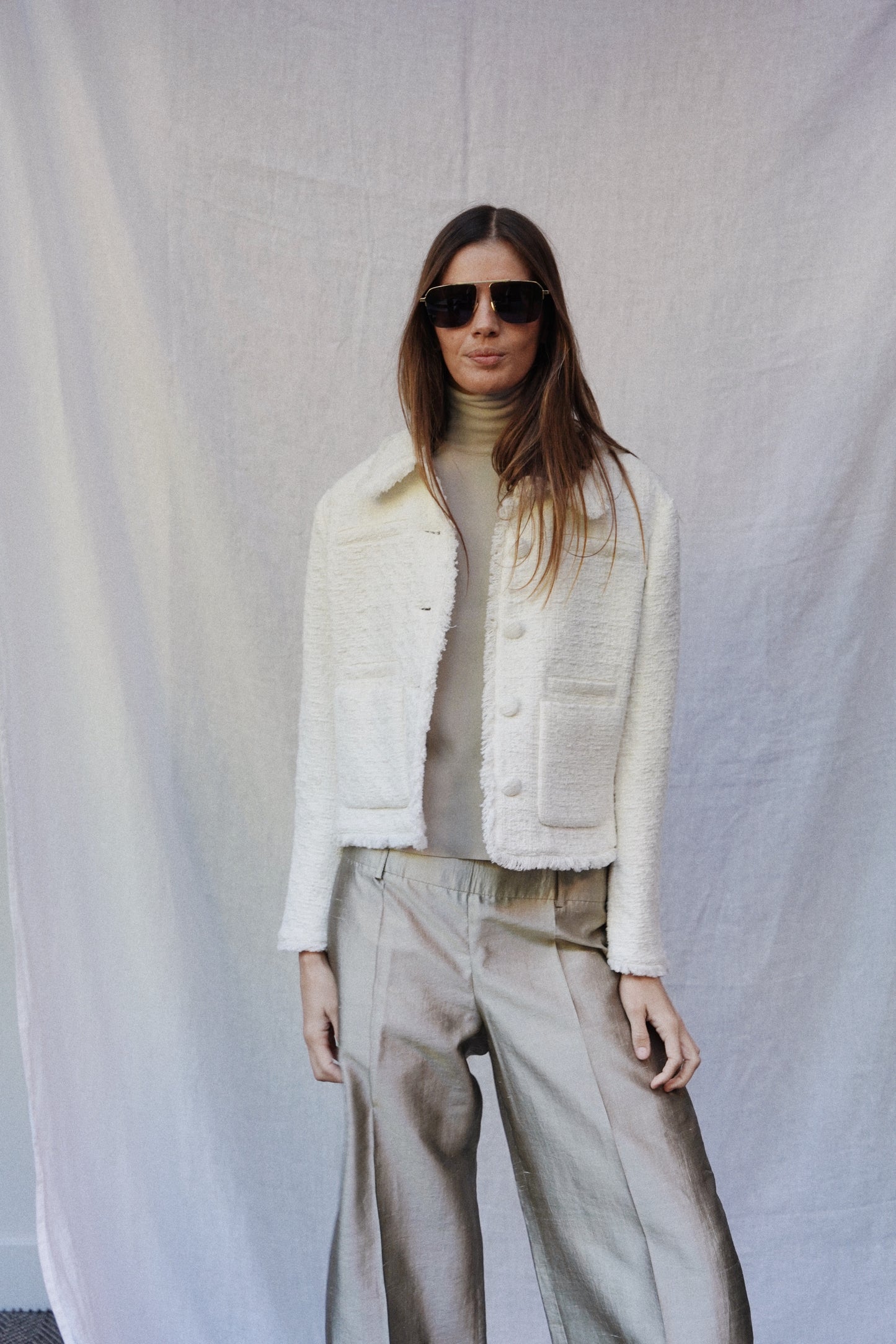 Proenza Schouler tweed jacket