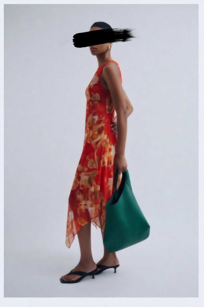 Roberto Verino Floral Silk Dress