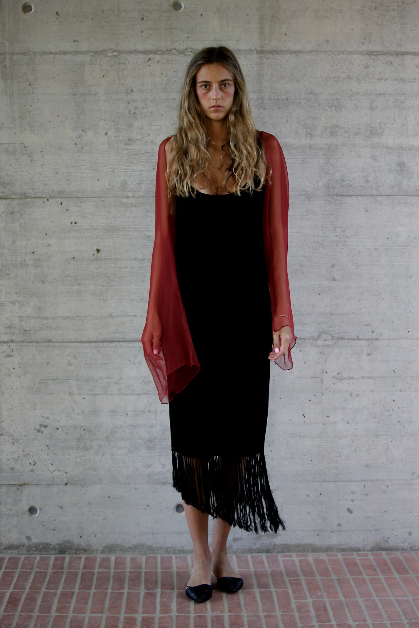 Handcrafted silk sleeves