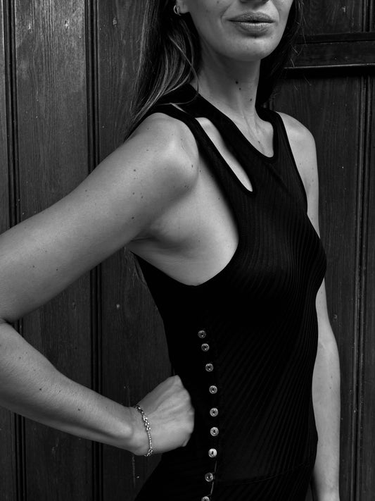 Versace cut-out dress