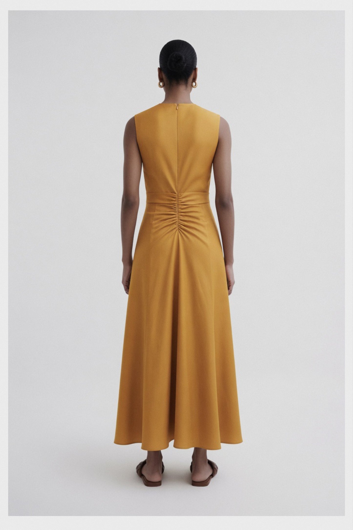 Altuzarra Ruched Cut-Out Dress