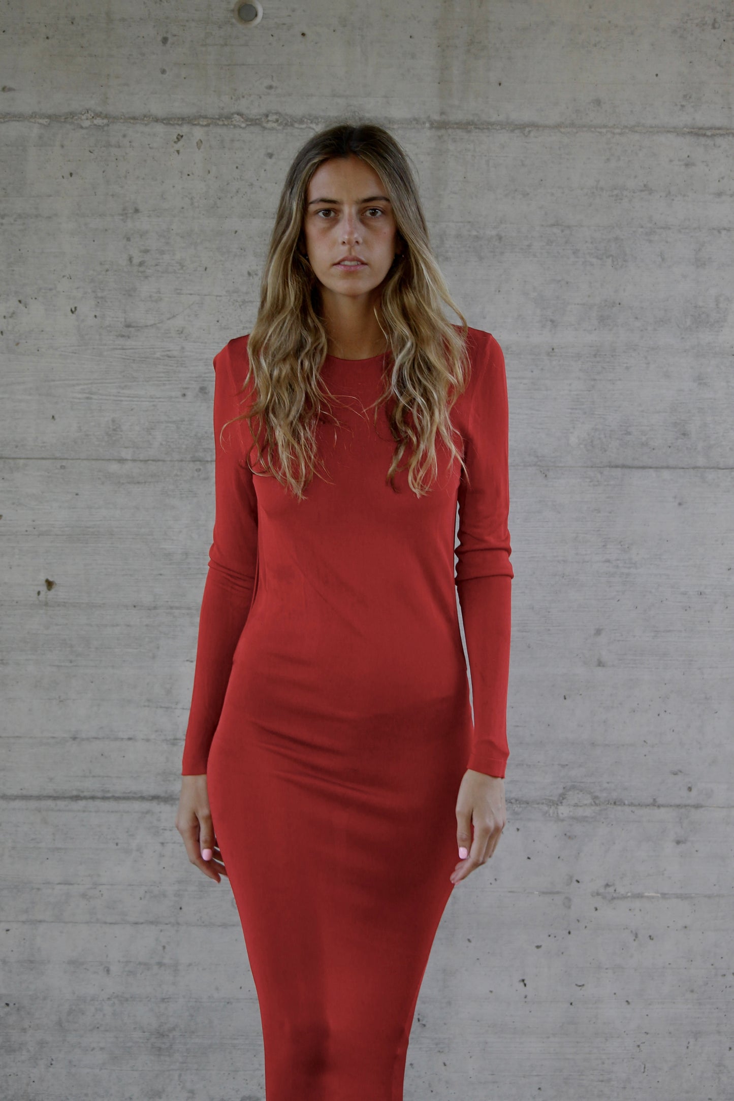 Acne Studios knitted midi dress