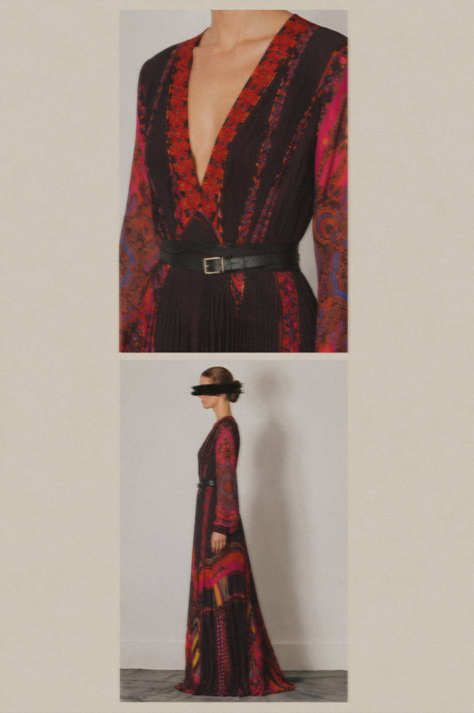 Etro Silk Ethnic Dress