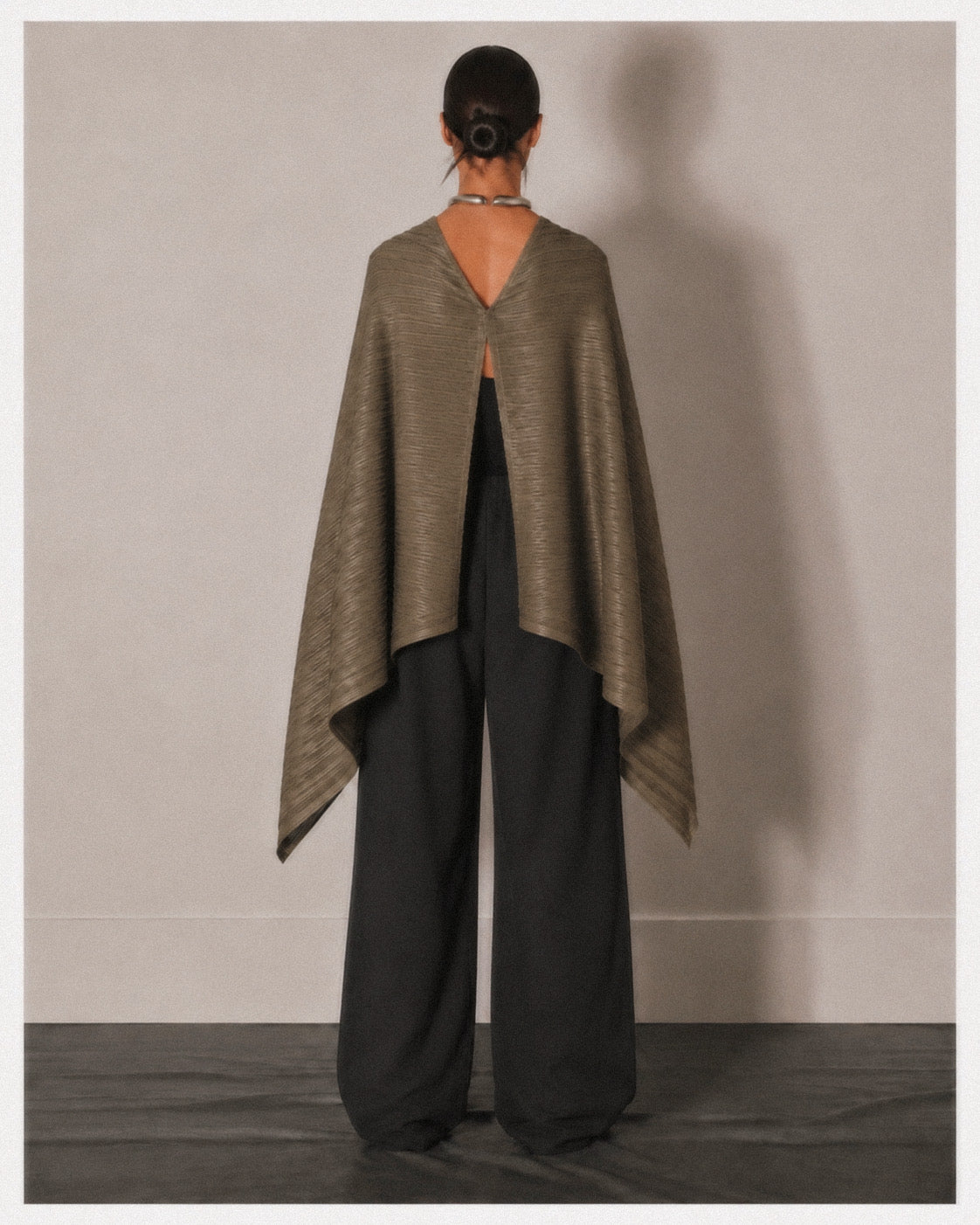 Pleated Shawl