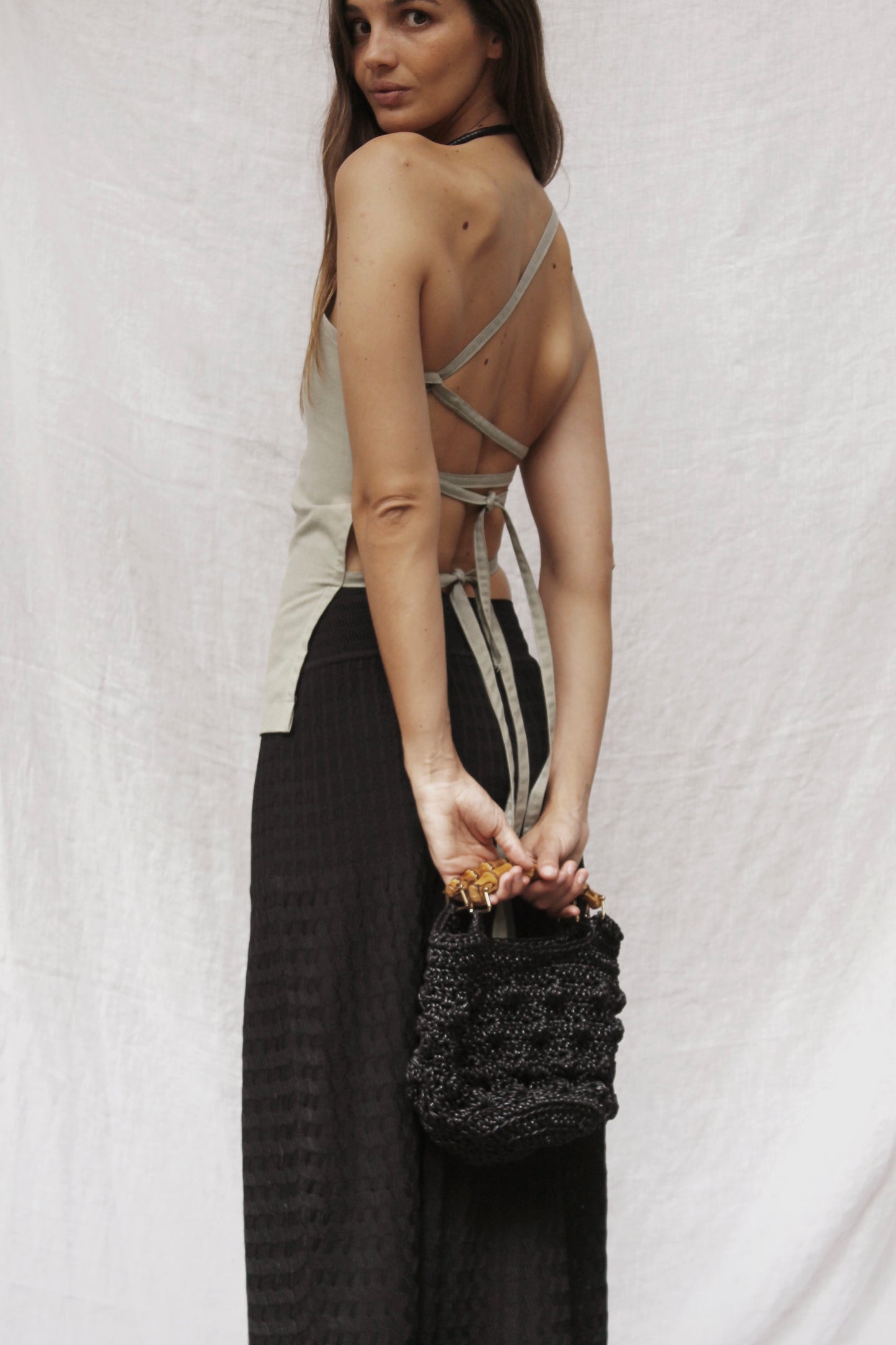 Handcrafted asymmetrical top