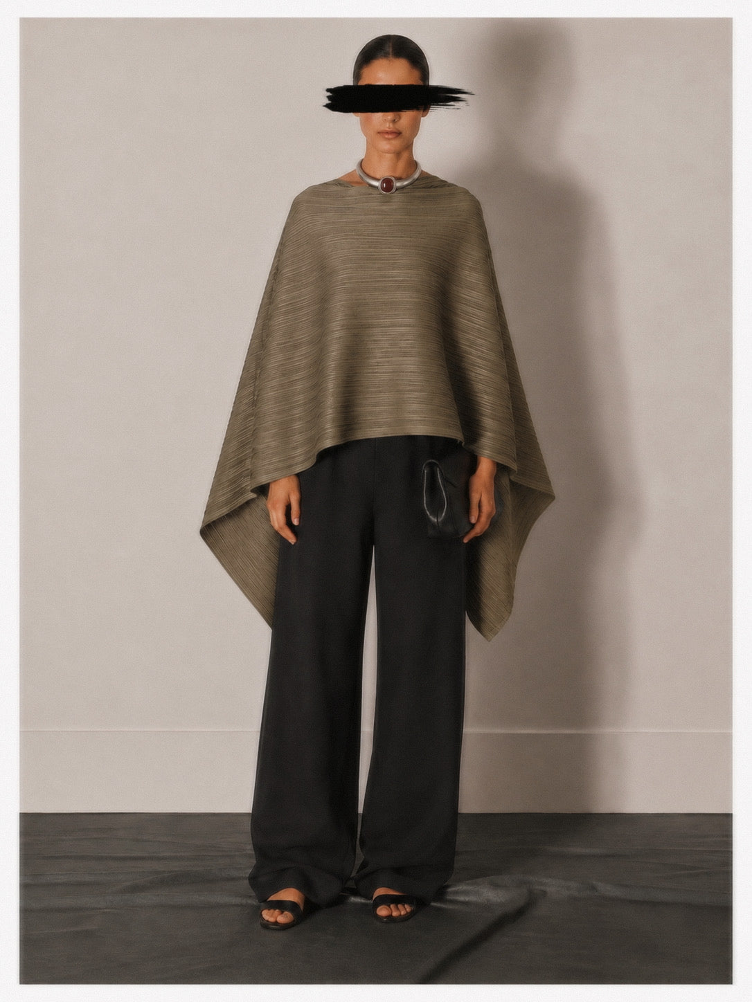 Pleated Shawl