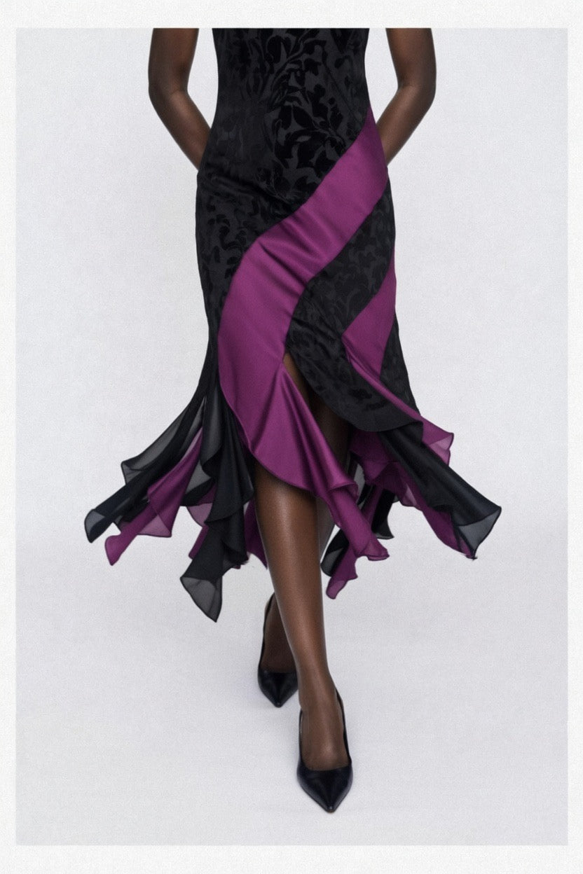 Loewe Fringed Jacquard Dress