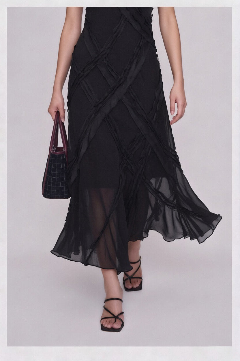 Karen Millen Silk Maxi Dress