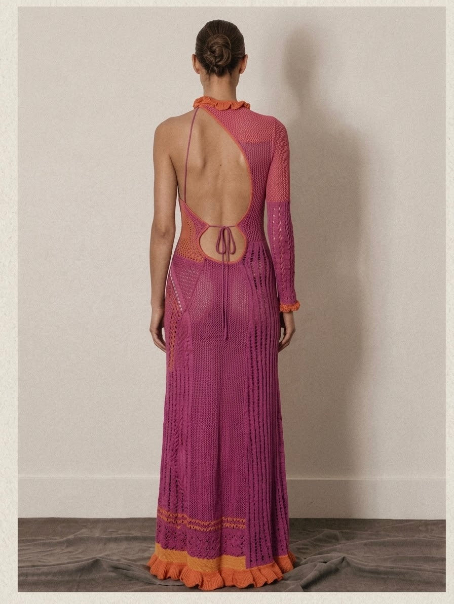 Roberta Einer Crochet Dress
