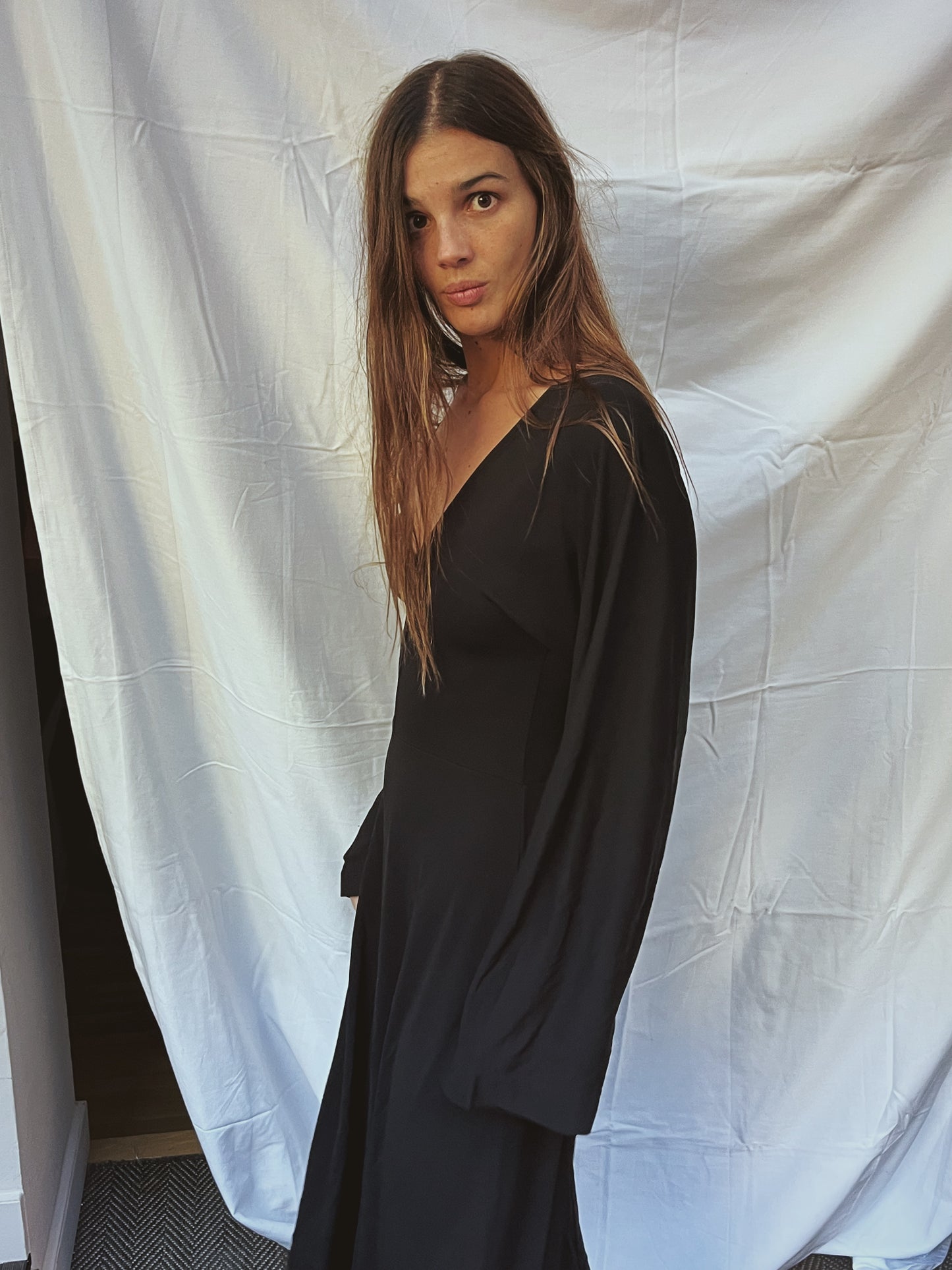 Totême long-sleeved midi dress