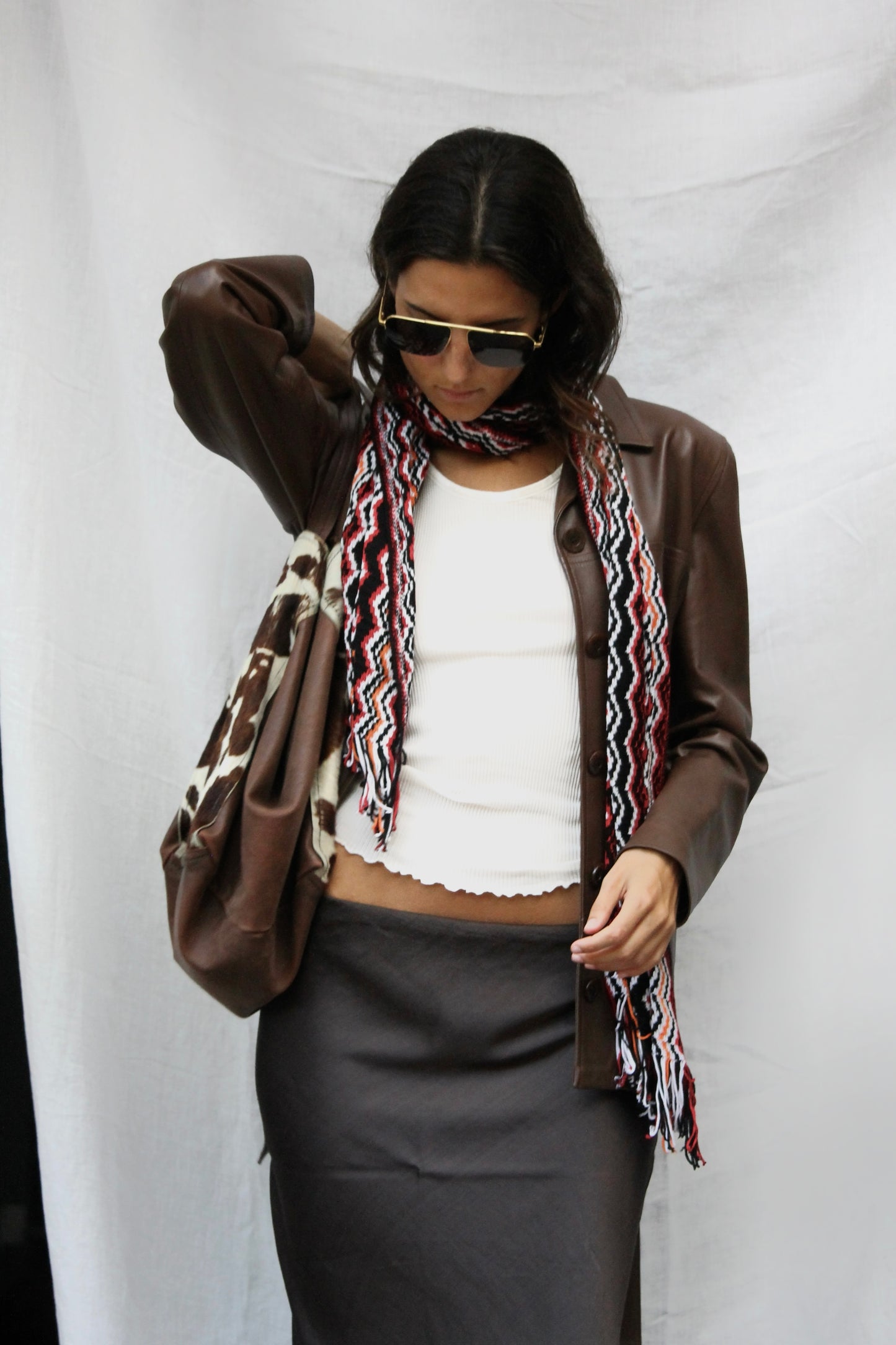 Simorra leather jacket