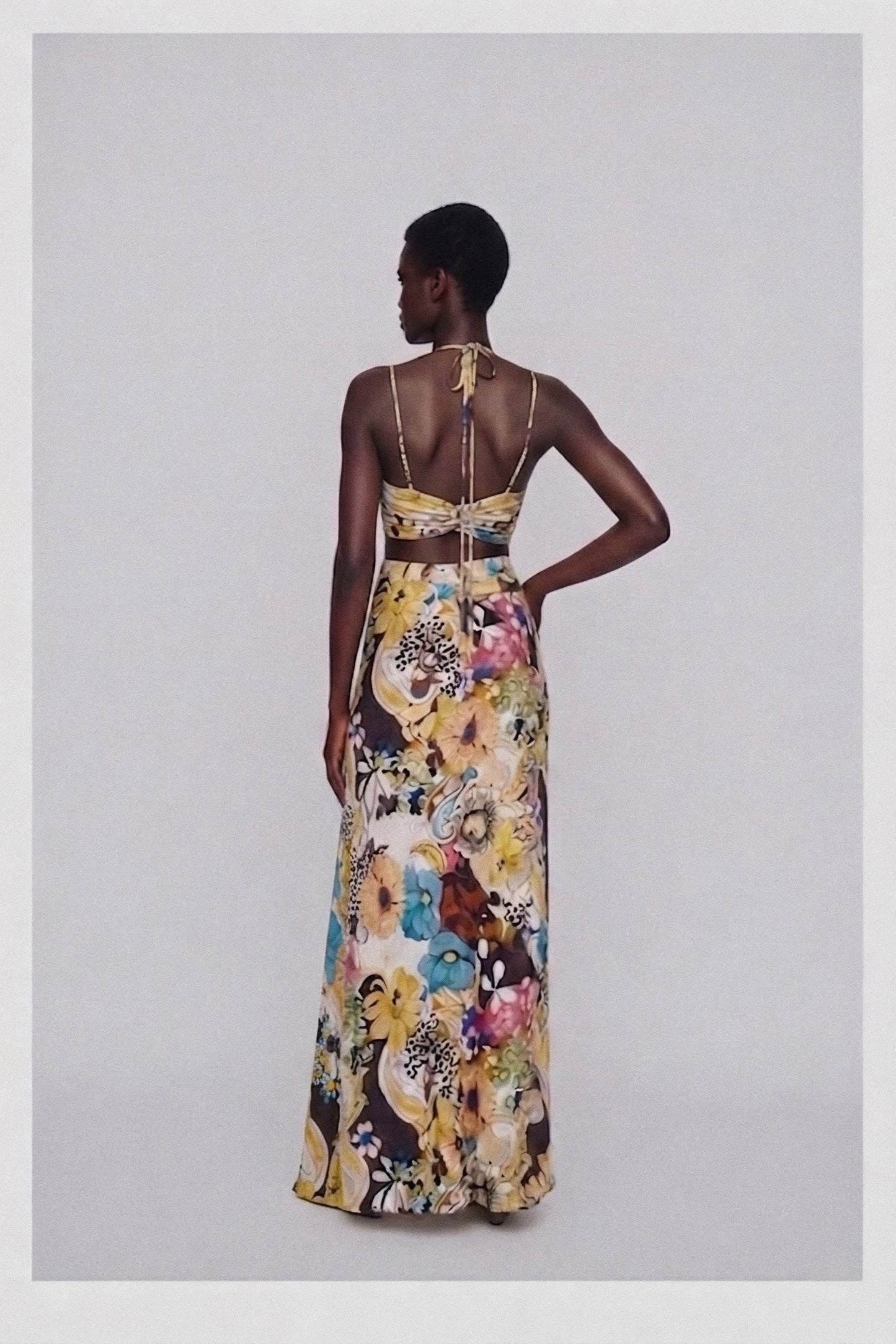 Alexis Cut-Out Floral Dress