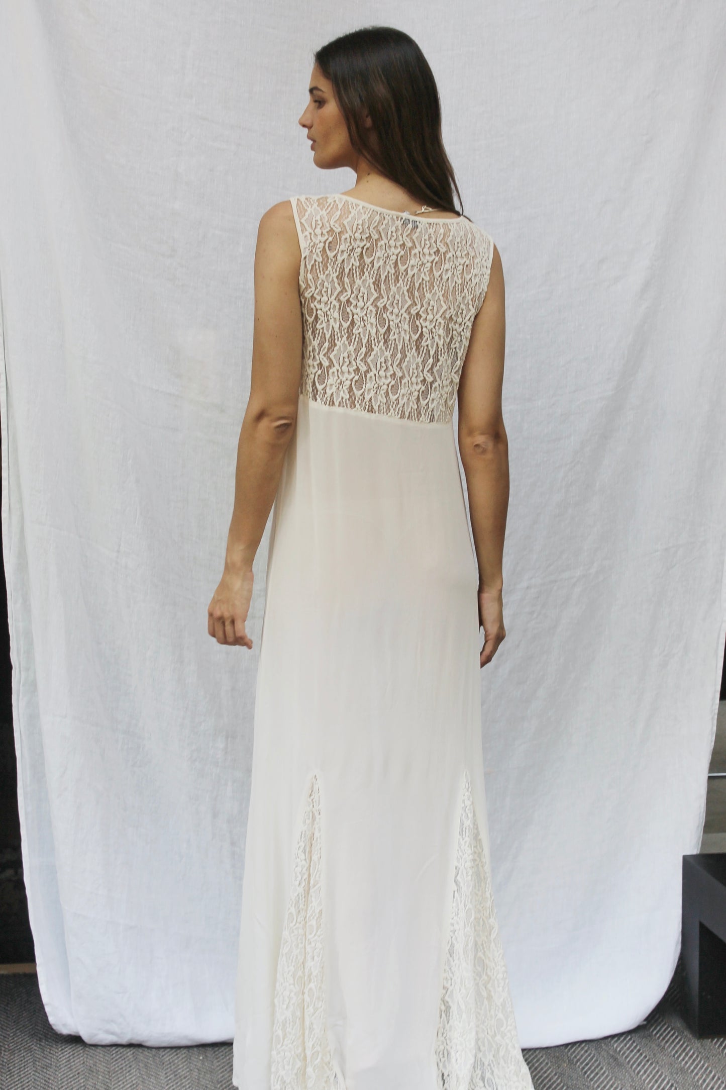 Mes Demoiselles maxi lace dress