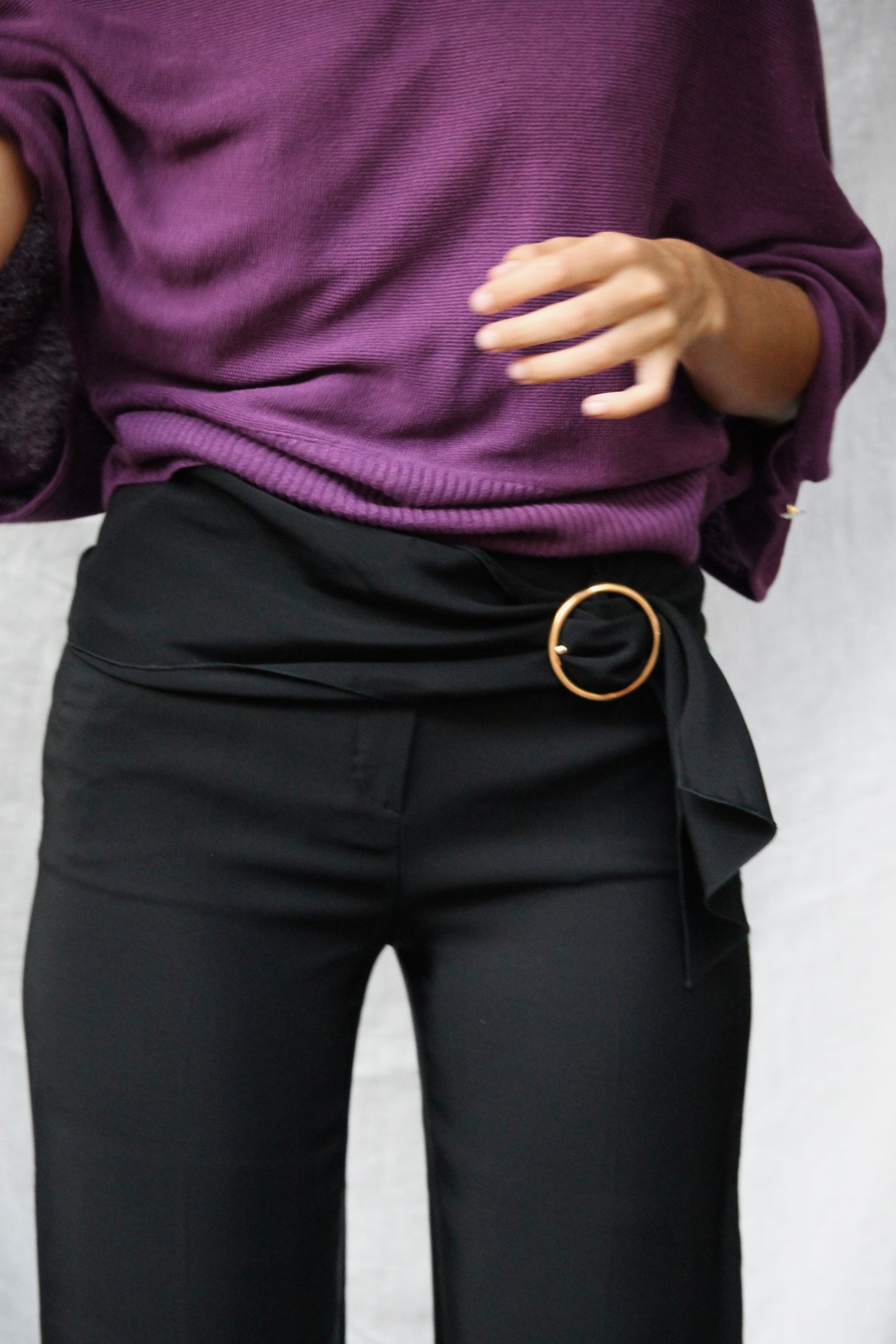 Prada silk trousers