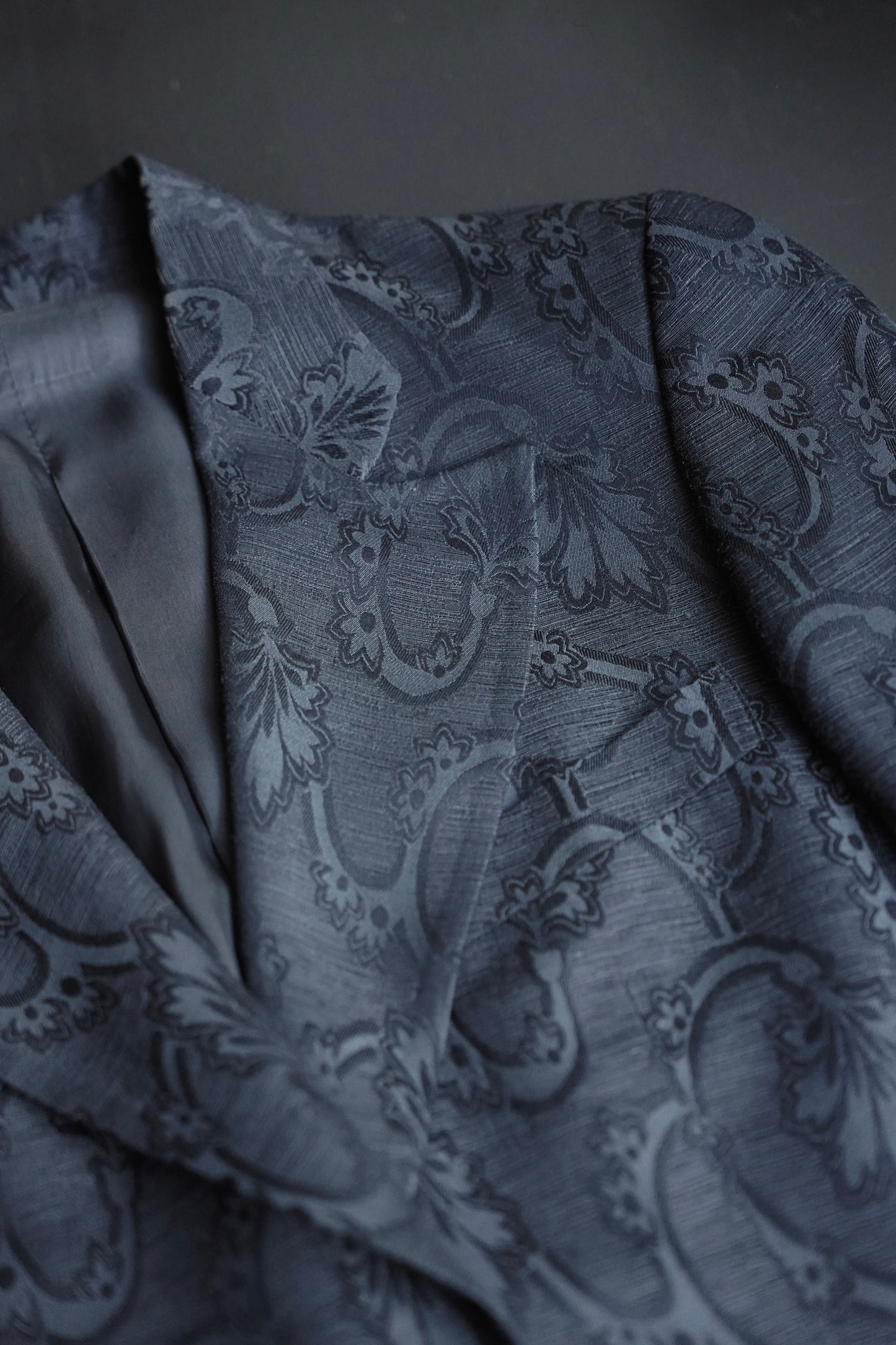 Jacquard vintage blazer