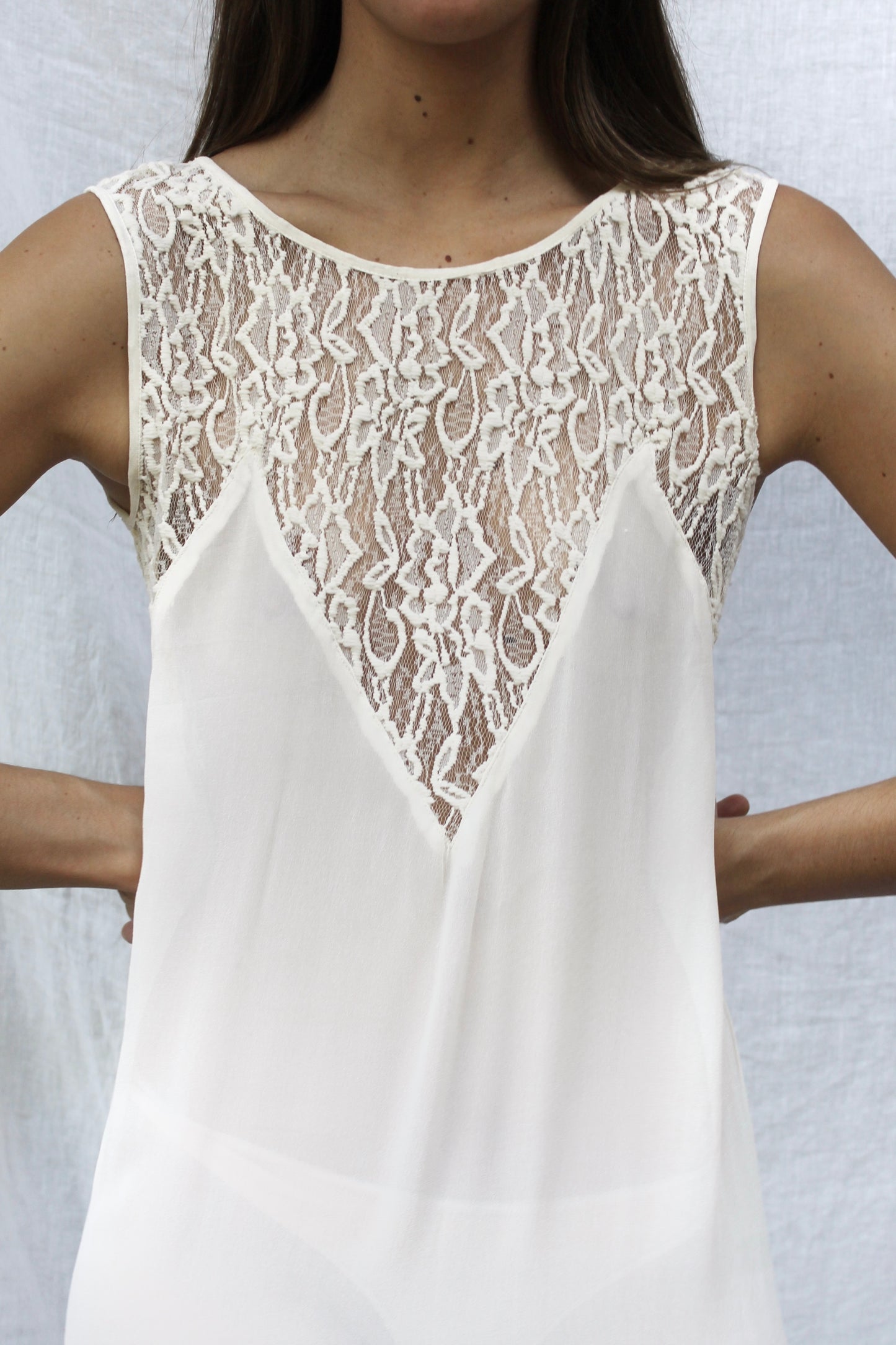 Mes Demoiselles maxi lace dress