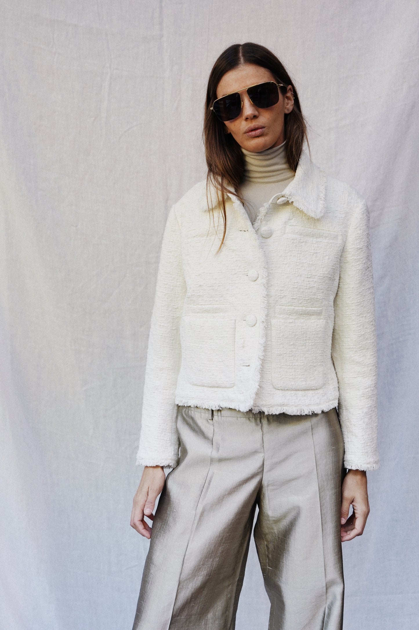 Proenza Schouler tweed jacket
