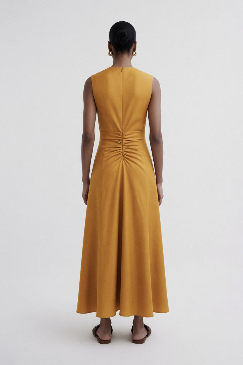 Altuzarra Ruched Cut-Out Dress