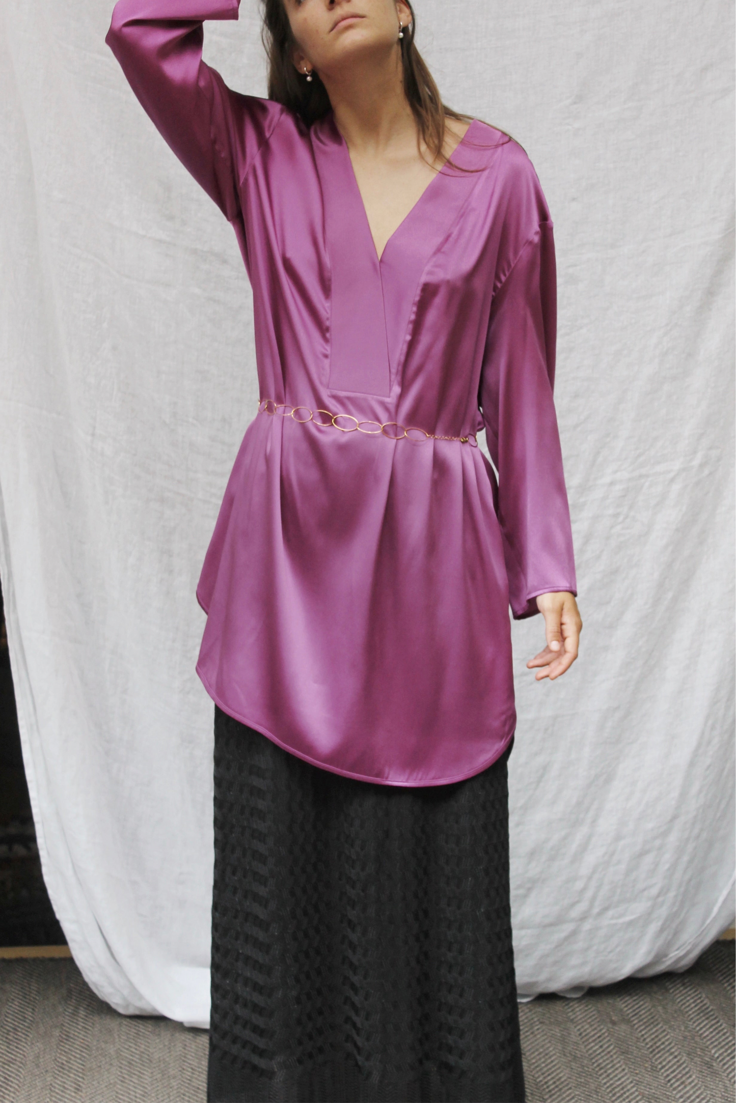 Falconeri blouse or mini slip dress