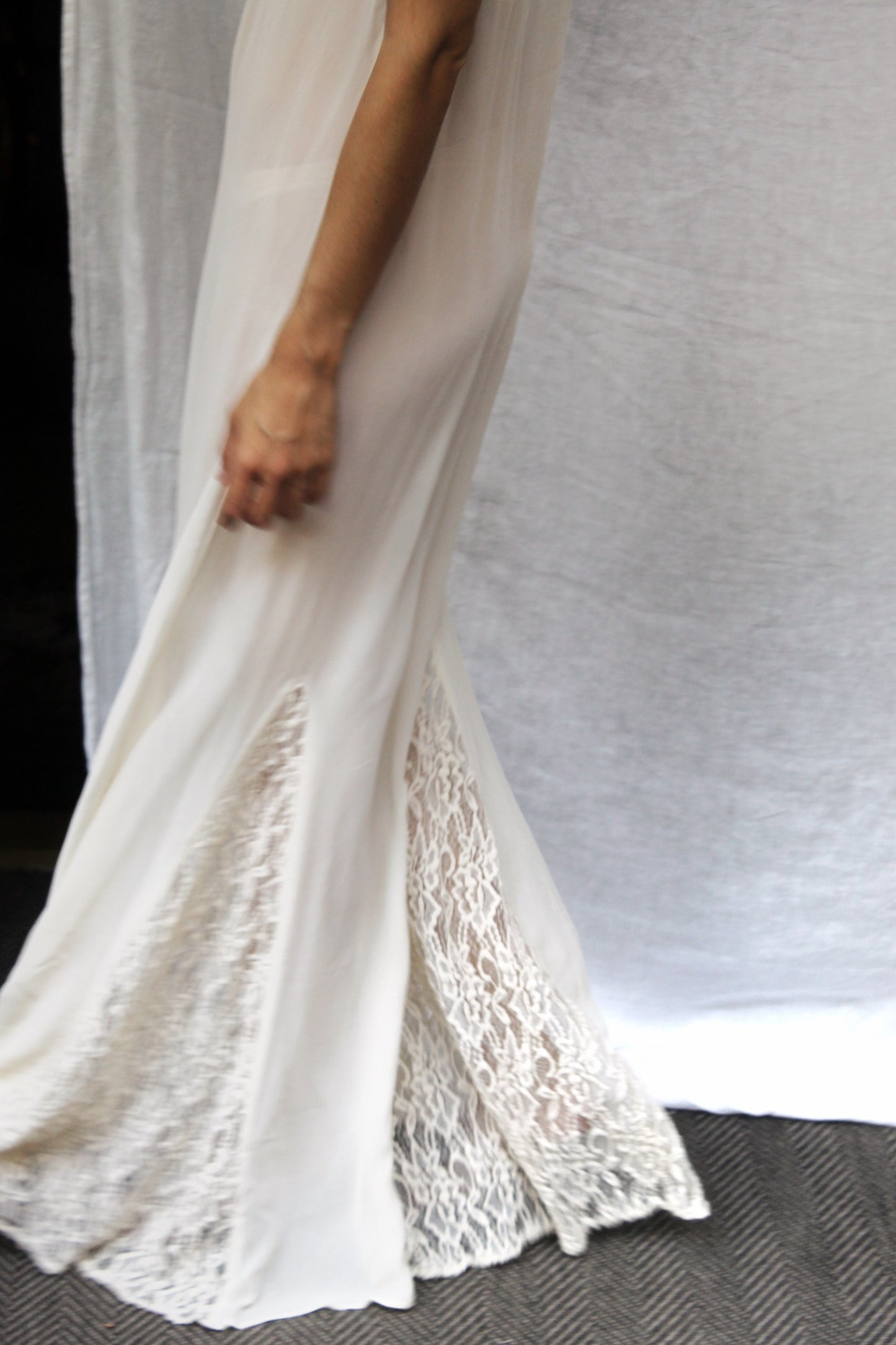 Mes Demoiselles maxi lace dress