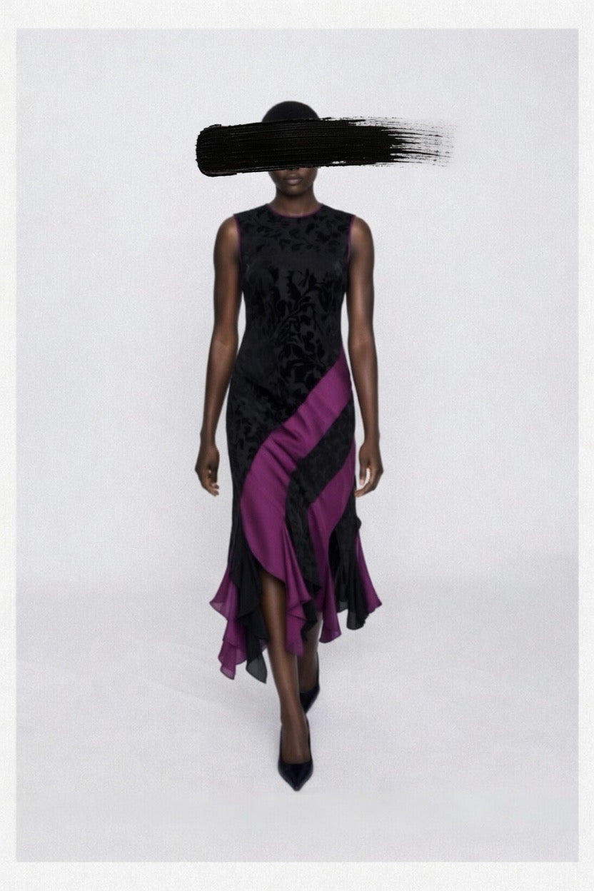 Loewe Fringed Jacquard Dress