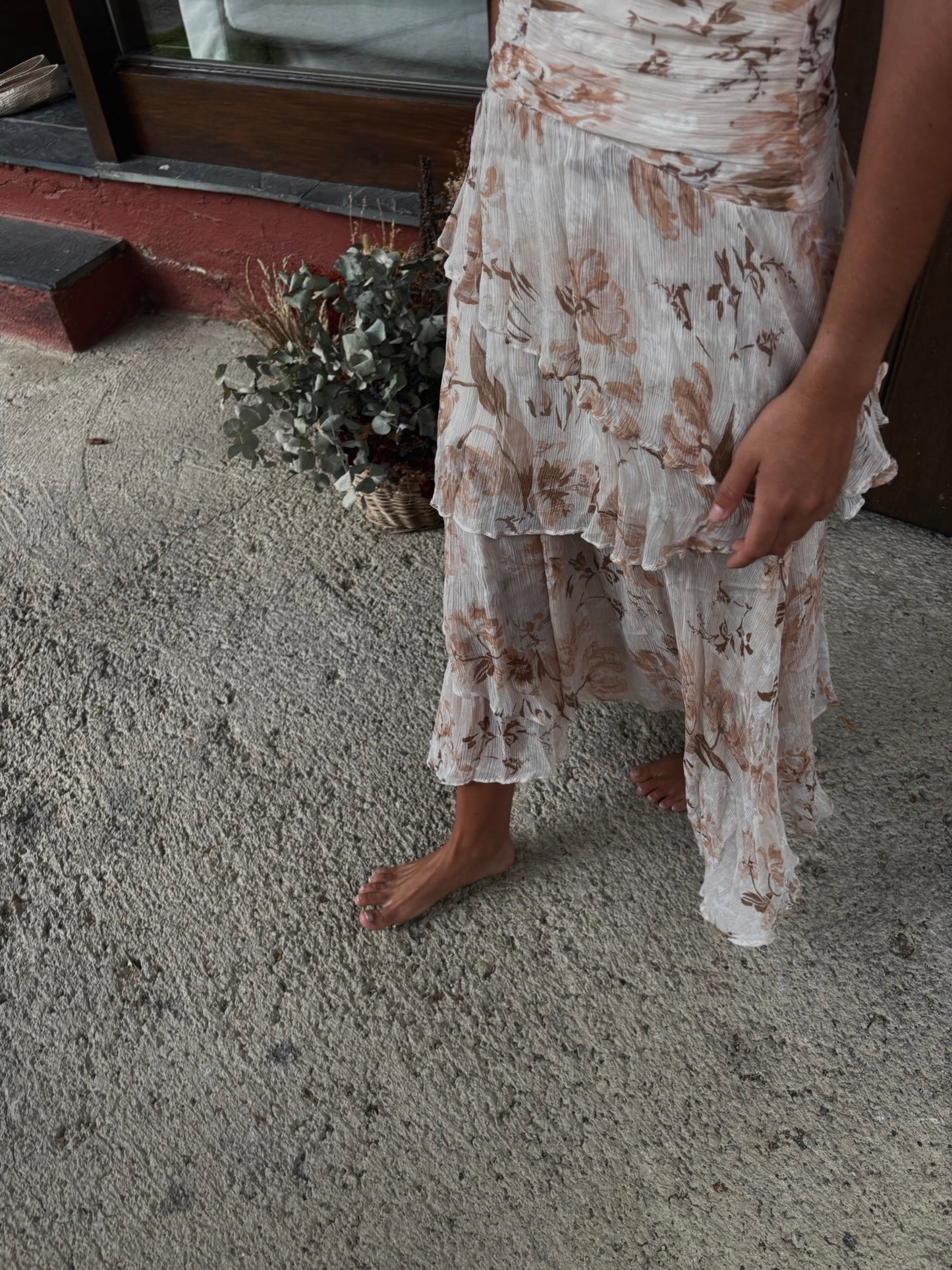 Shona Joy light floral dress